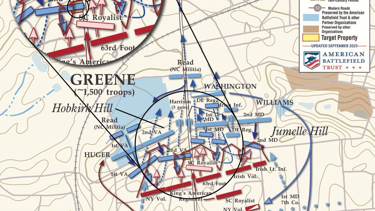 Hobkirk Hill | Phases Three to Six Fighting | Apr 25, 1781