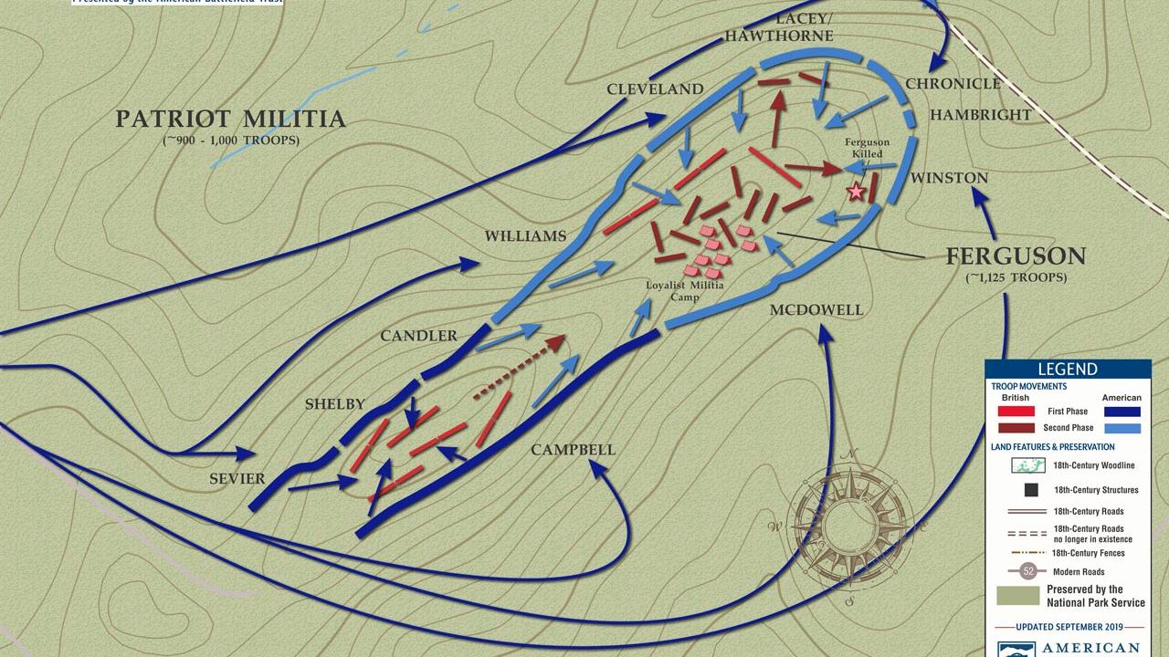 Kings Mountain | Oct 7, 1780 (September 2019)