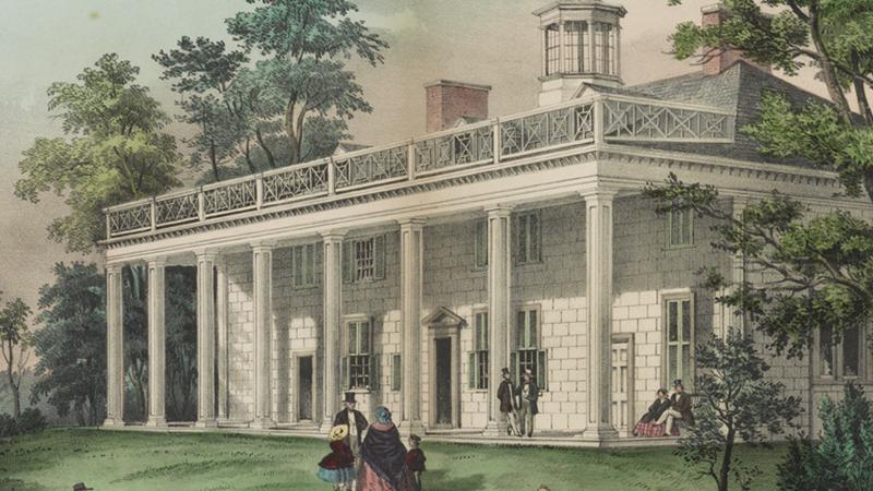 The home of Washington, Mount Vernon, Va.
