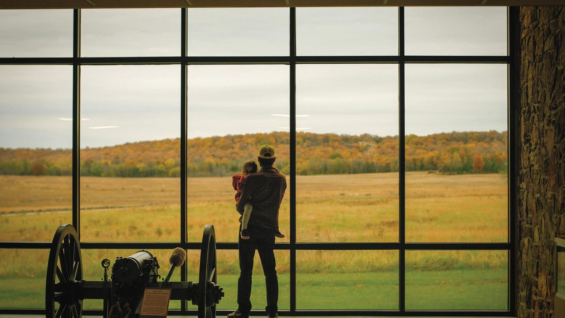 The interior of the Pea Ridge National Military Park, Garfield, Ark.