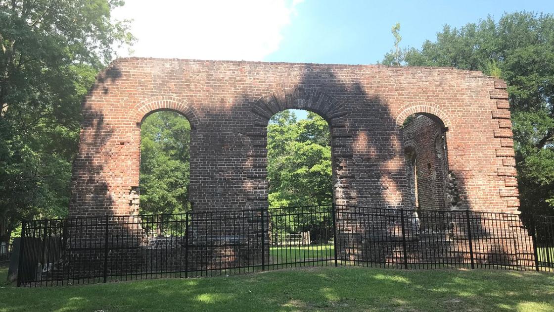 Ruins at Biggin Church