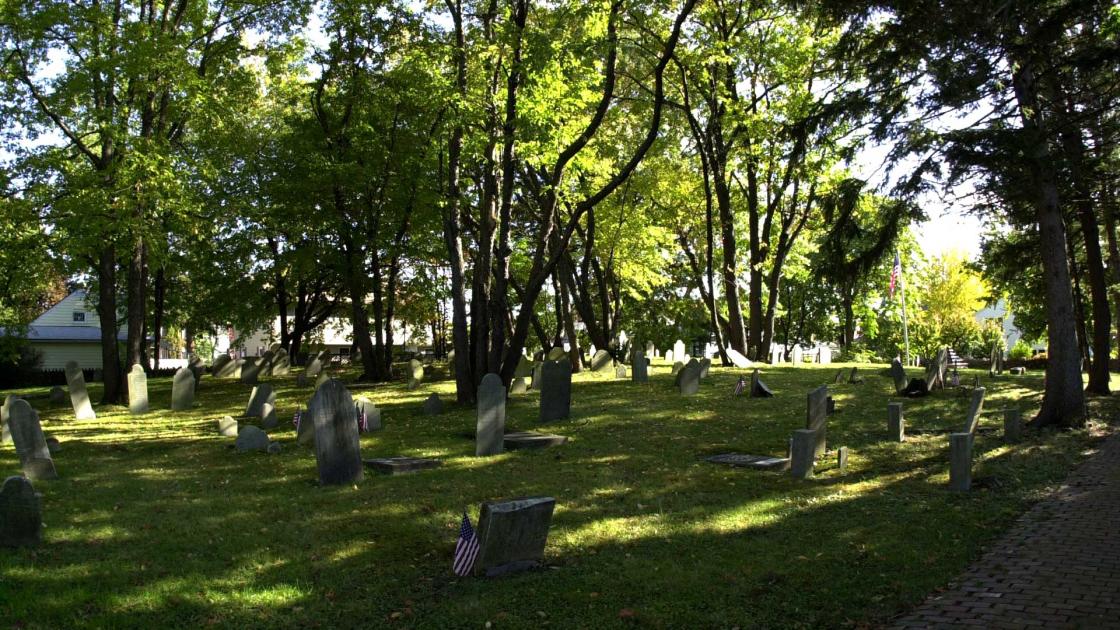 View of the Rumney Marsh Burying Ground