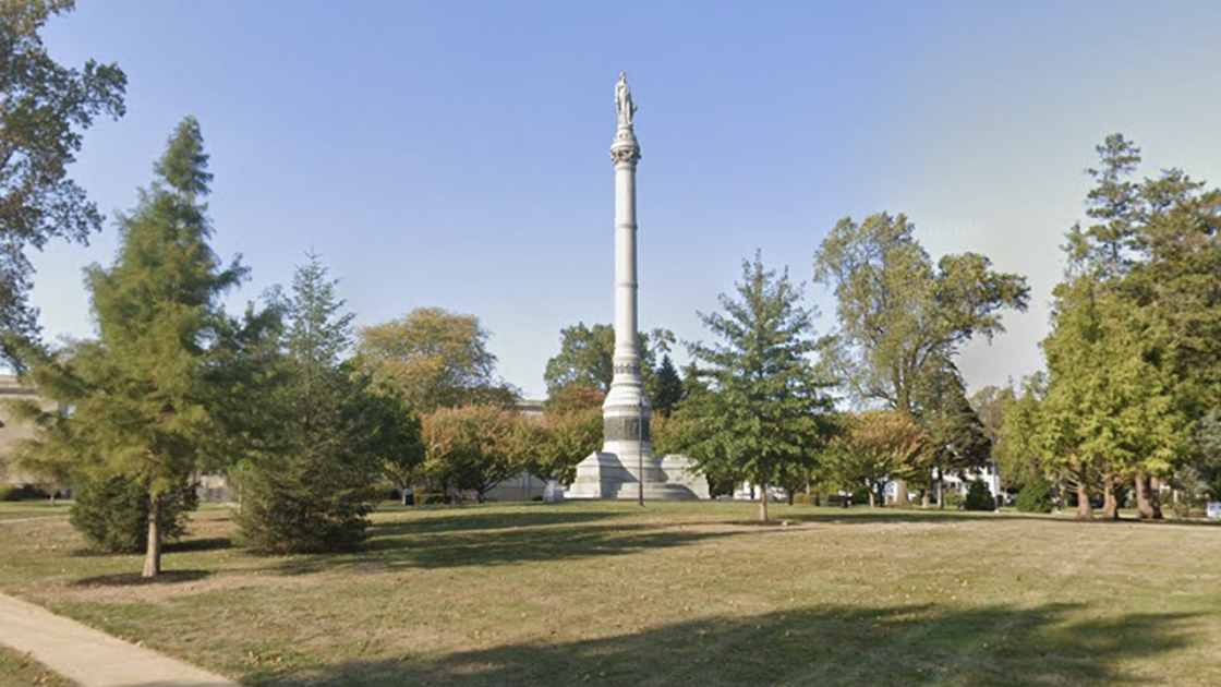 Monmouth Battle Monument in New Jersey