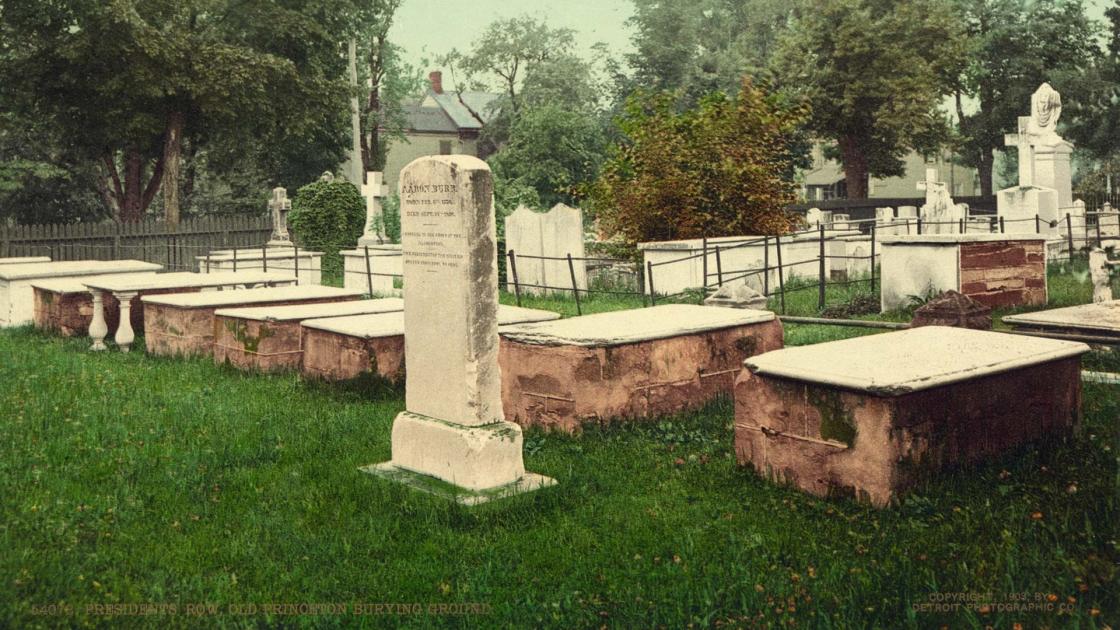 Princeton Cemetery Courtesy of the Library of Congress