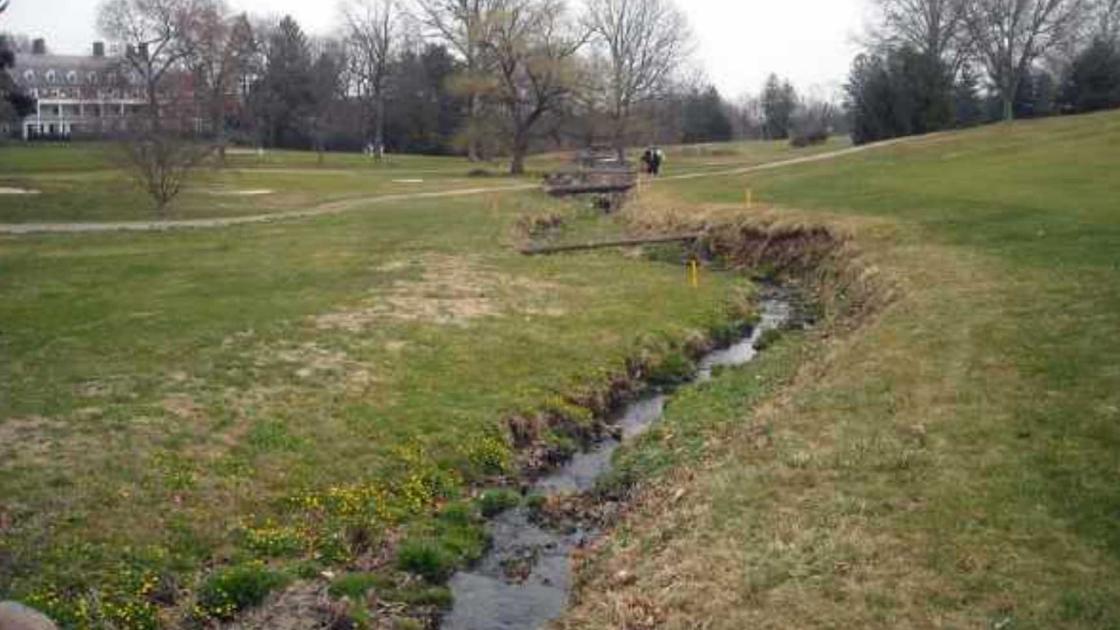 Frog Hollow Ravine on Princeton University's Golf Course
