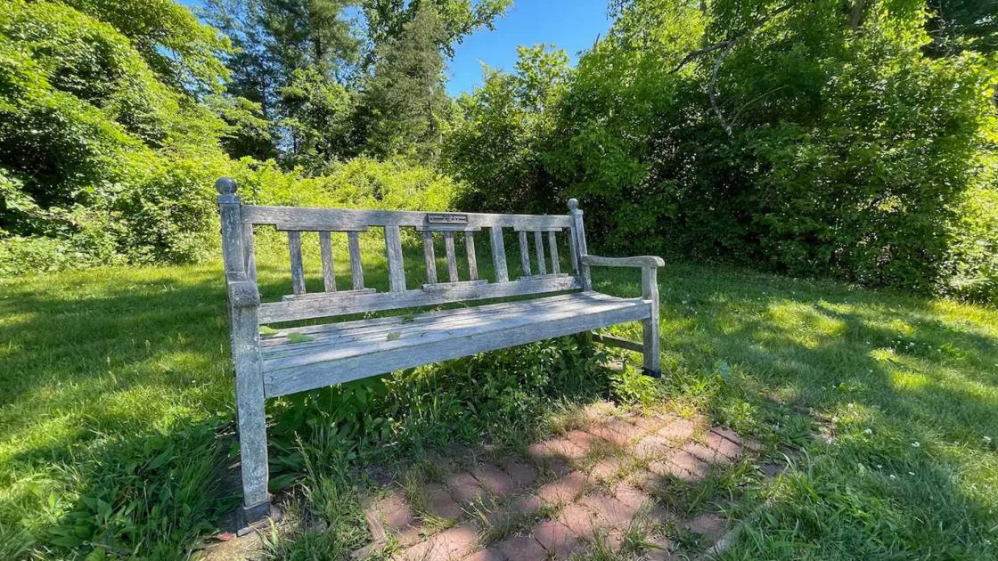 Bench Near the Site of the William Clarke House at the Princeton Battlefield
