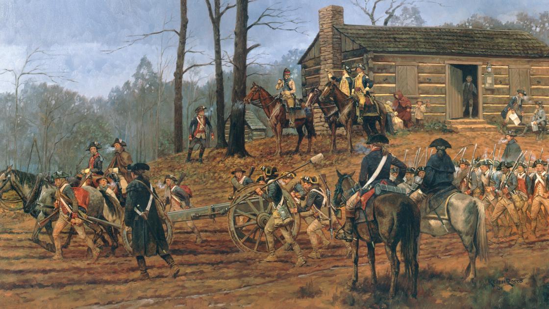 A Painting of the Race to the Dan