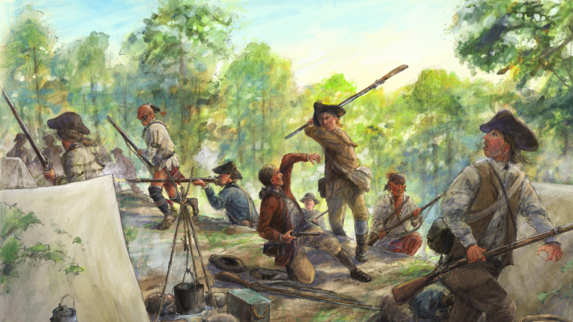 Bryan's Camp at Hanging Rock