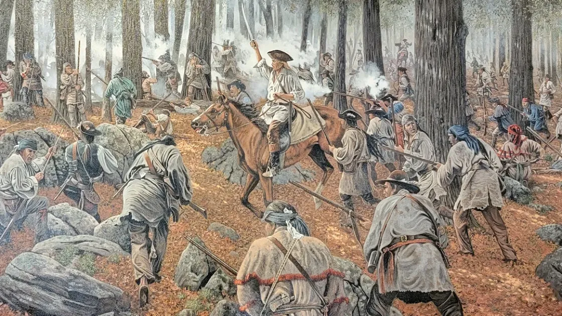 Battle of Kings Mountain Overmountain Men Advance