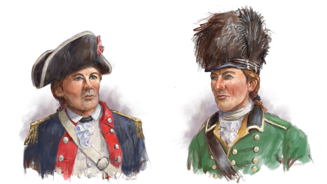 Buford and Tarleton Juxtaposed, both by Dale Watson