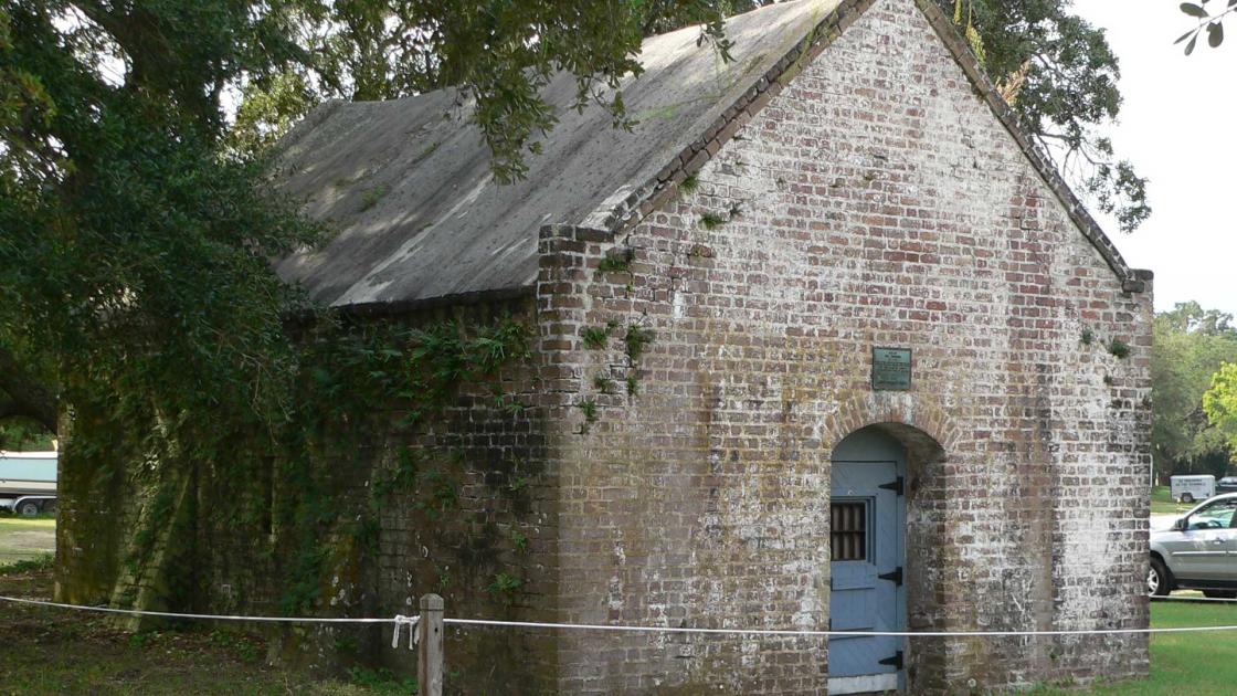 Powder Magazine at Fort Johnson in Charleston, SC