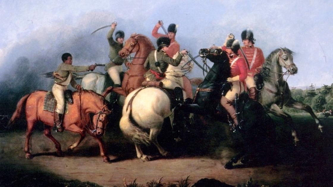 Battle of Cowpens Painting