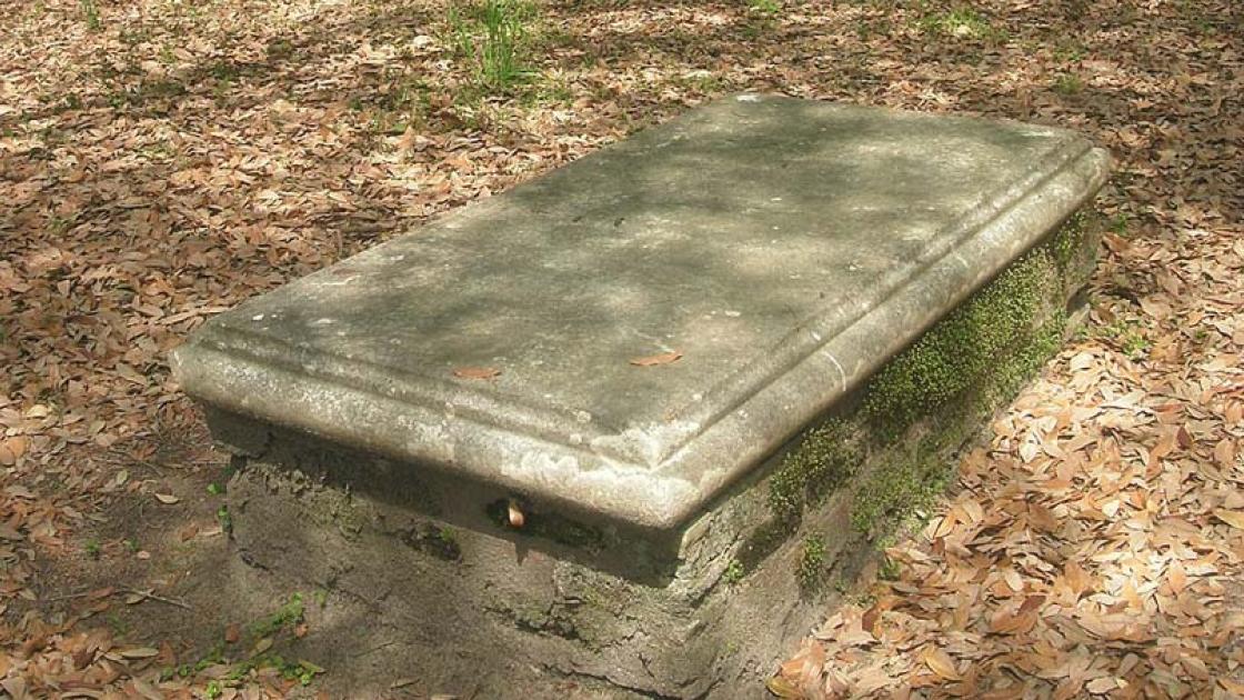 Eutaw Springs Battlefield Park Grave of Major Majoribanks