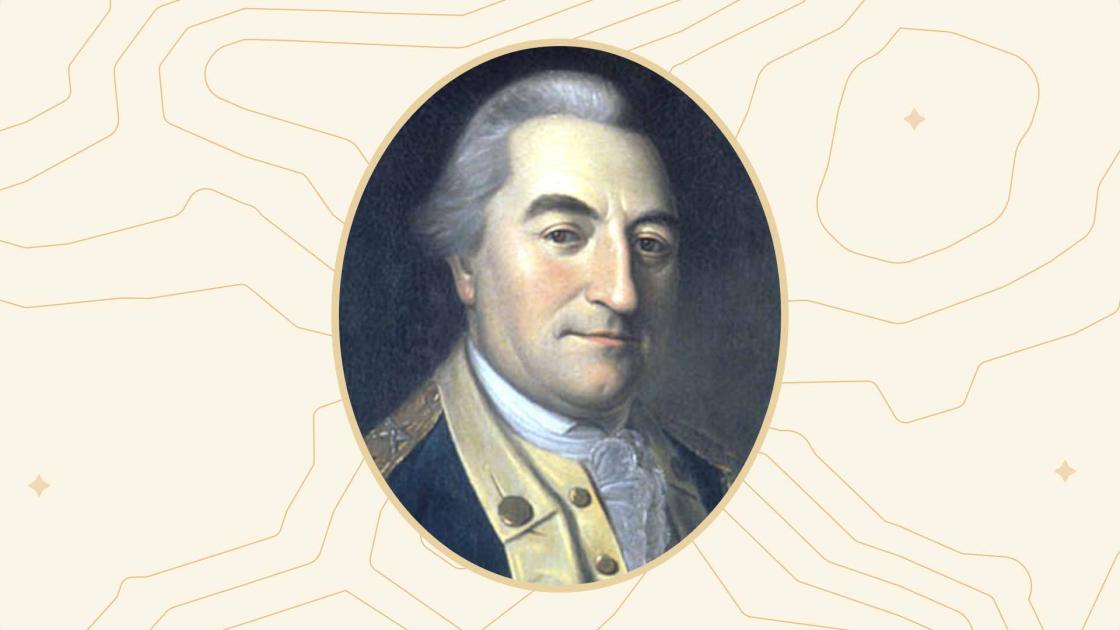 A Portrait of Baron Johann de Kalb