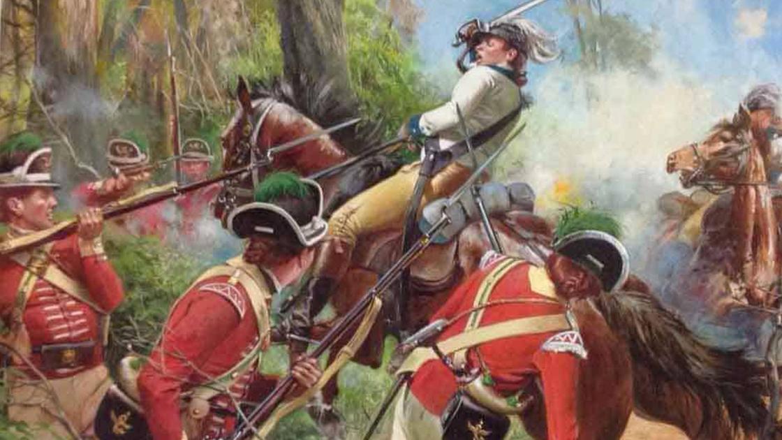 Eutaw Springs by Don Troiani