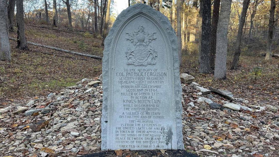Patrick Ferguson Memorial at Kings Mountain