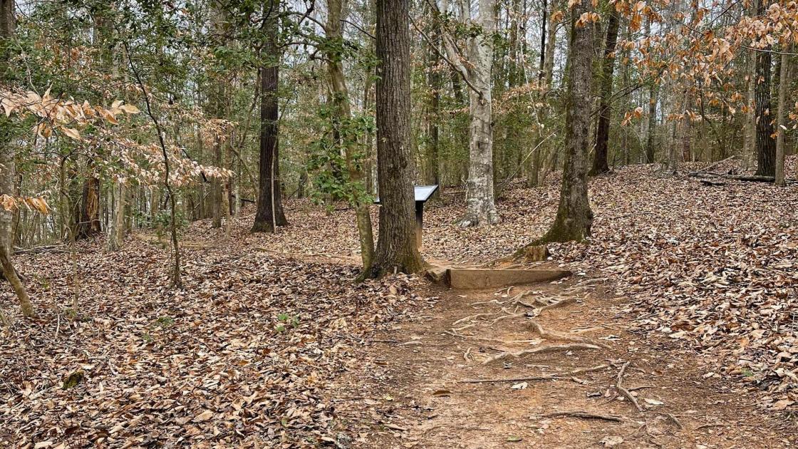 Trail at Musgrove Mill (Stop 3) Courtesy of the South Carolina Battleground Preservation Trust