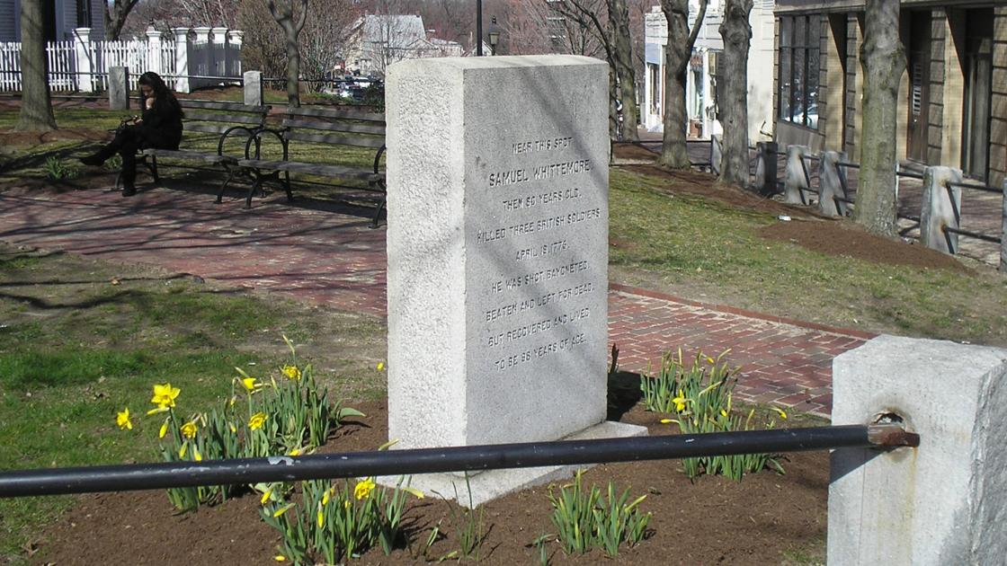 Samuel Whittemore Marker Courtesy of Bill Coughlin (HMDB)