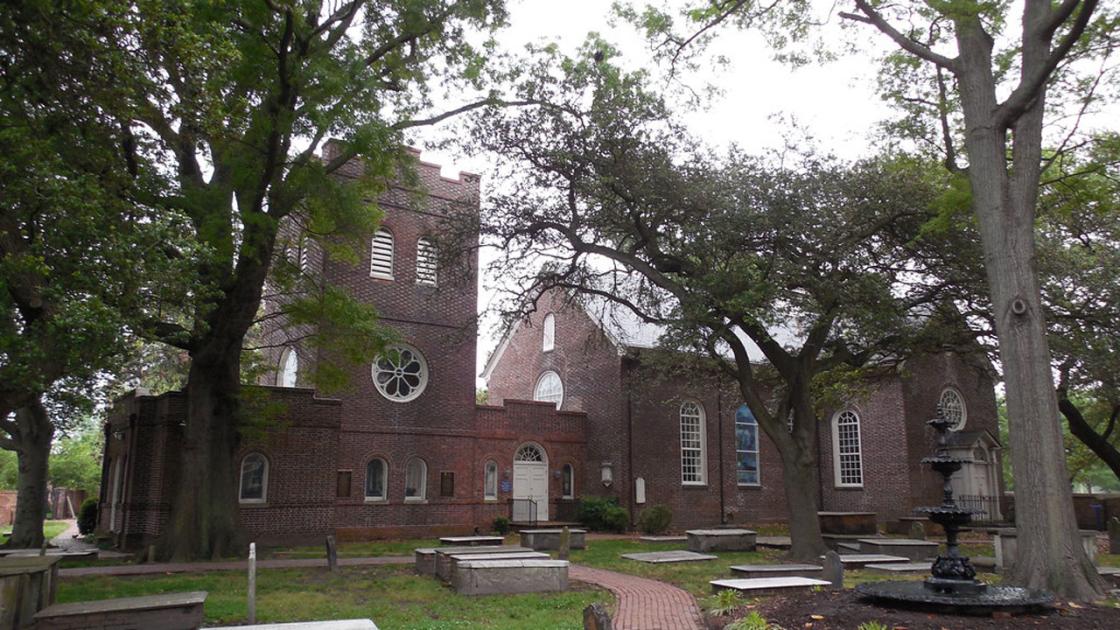 St. Pauls Episcopal Church in Norfolk Virginia