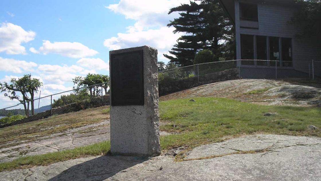 Knox Trail Marker #6 (Bolton Landing)