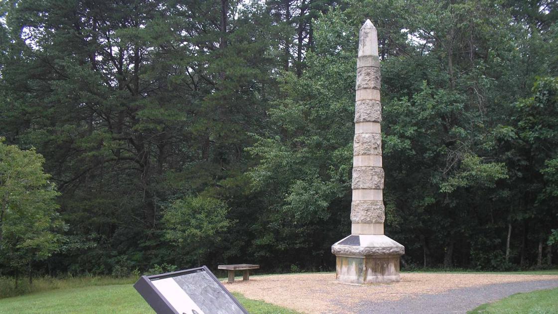 Cavalry Monument Guilford Courthouse Bill Coughlin HMDB
