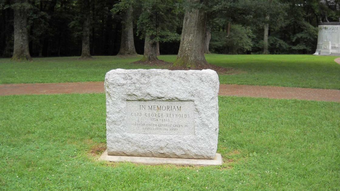 George Reynolds Monument photographed by Bill Coughlin of HMDB