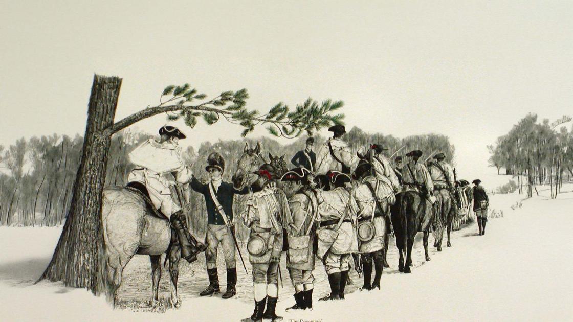 Colorized Detail of Pyle's Defeat