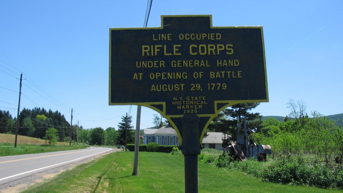 Baldwin Creek "Rifle Corps" sign