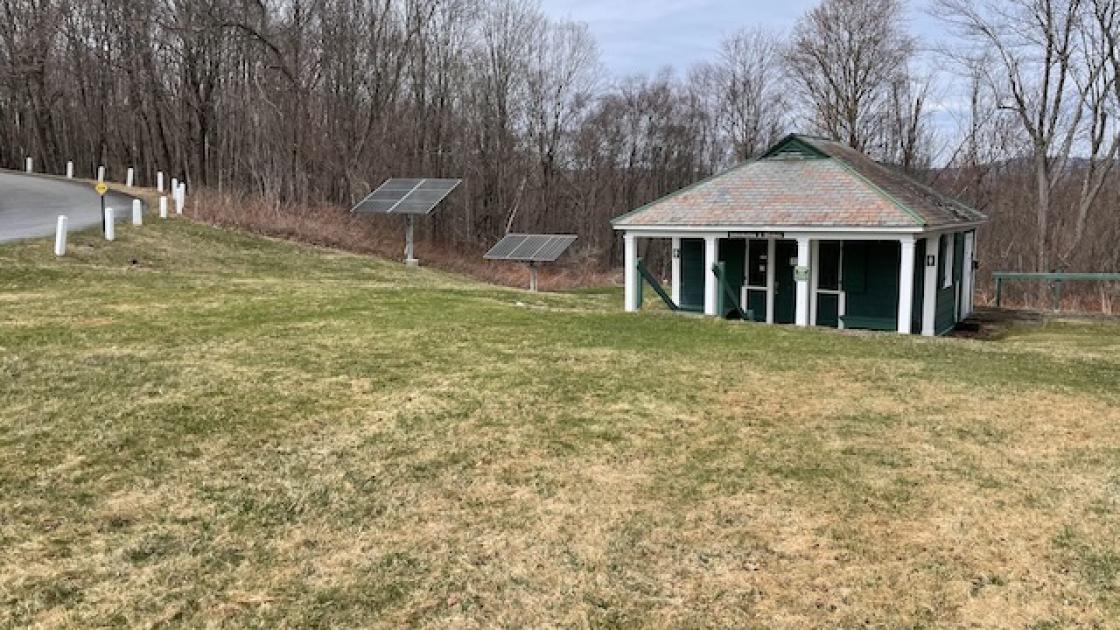 Structure at Battle of Bennington Site