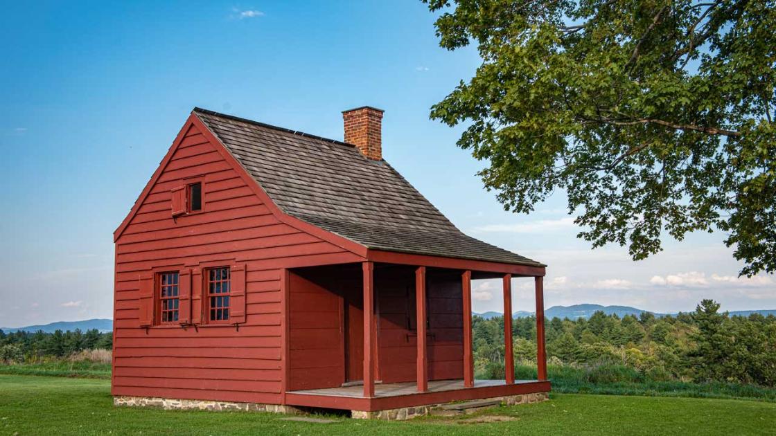 Neilson House an the Saratoga Battlefield