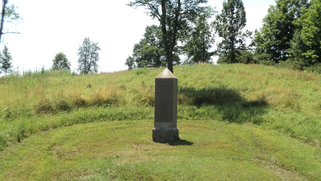 Daniel Morgan Marker Saratoga HMDB