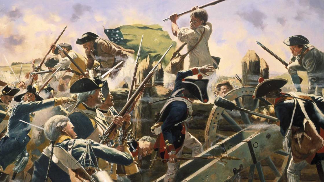 Battle of Bennington painting by Don Troiani