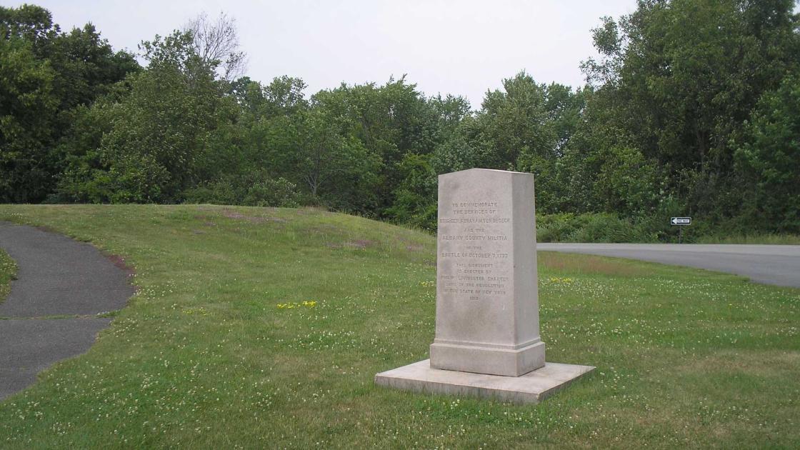 Abraham Ten Broeck Monument at Saratoga