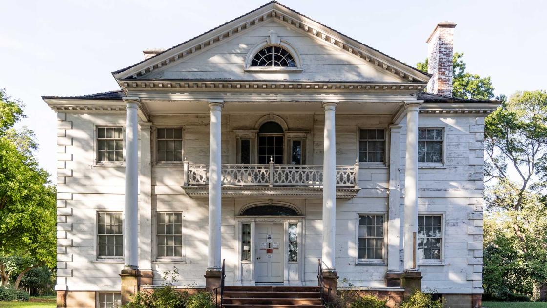 Facade of the Morris Jumel Mansion