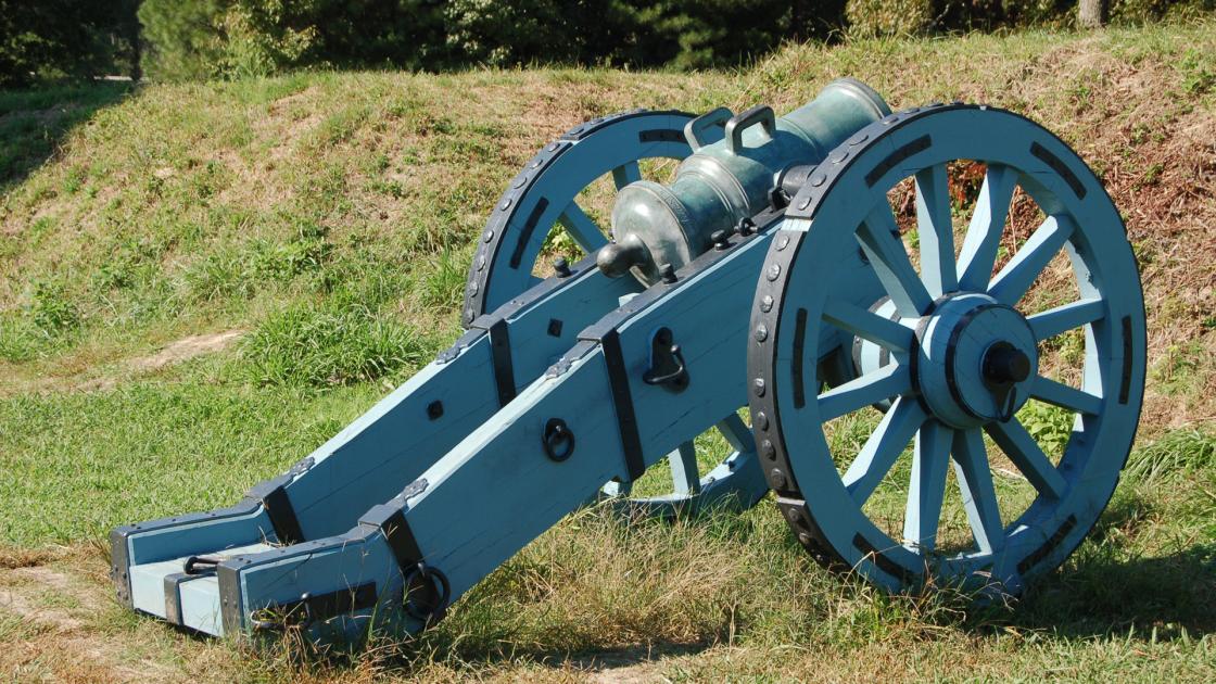 Mortar at Yorktown