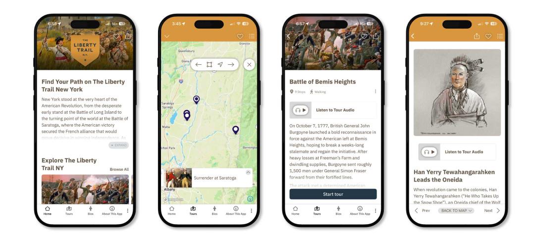 LTNY App Screen Array