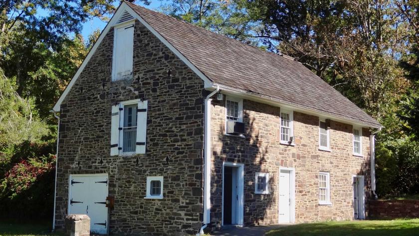 Stone Barn located near the Johnson Ferry House