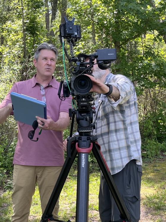 Camera Operators at the Moores Creek Shoot